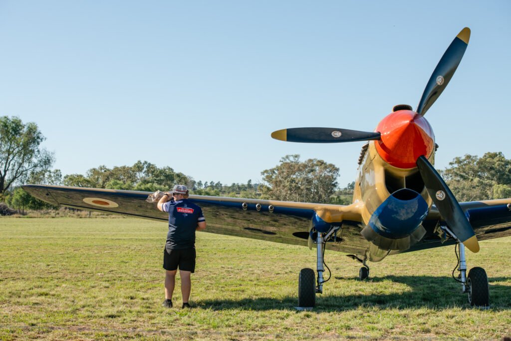 curtiss p 40 kittyhawk abam airshow 2025