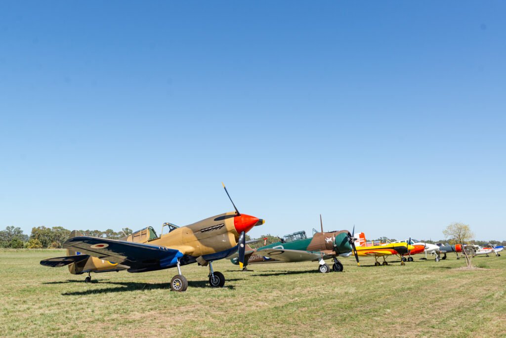 historic planes at abam airshow 2025 01